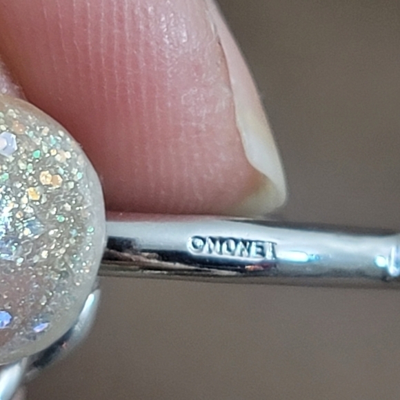 MONET NECKLACE SILVER COLOR - Picture 2 of 4